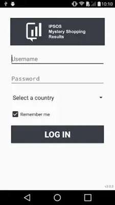 Ipsos Mystery Shopping Results android App screenshot 0